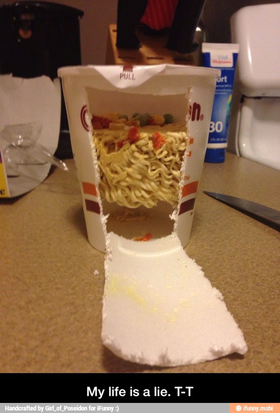 My life is a lie. T-T