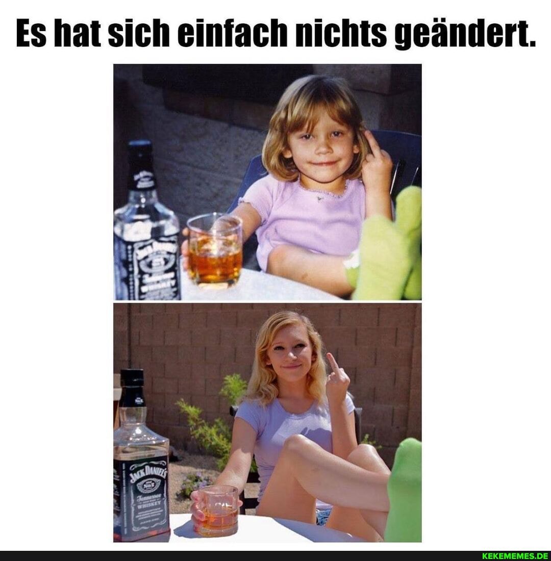 Es hat sich einfach nichts geändert.