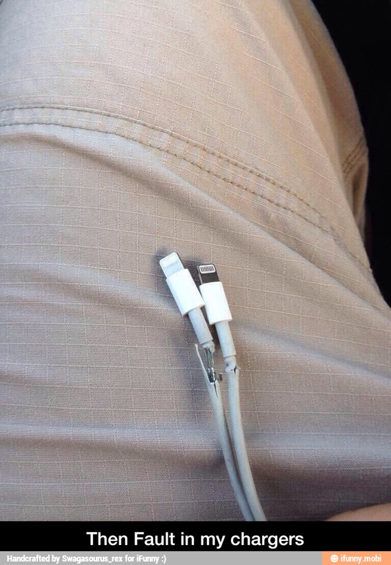 Then Fault in my chargers - Then Fault in my chargers