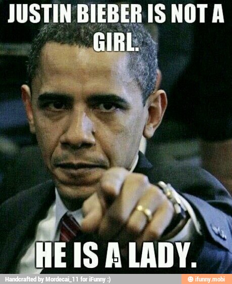 JUSTIN BIEBER IS NOT A
HEIS ALAD
