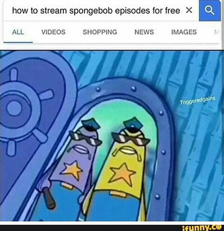 spongebob episodes stream