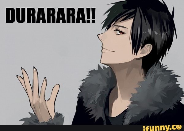 anime, animu, fanart, durarara, izaya