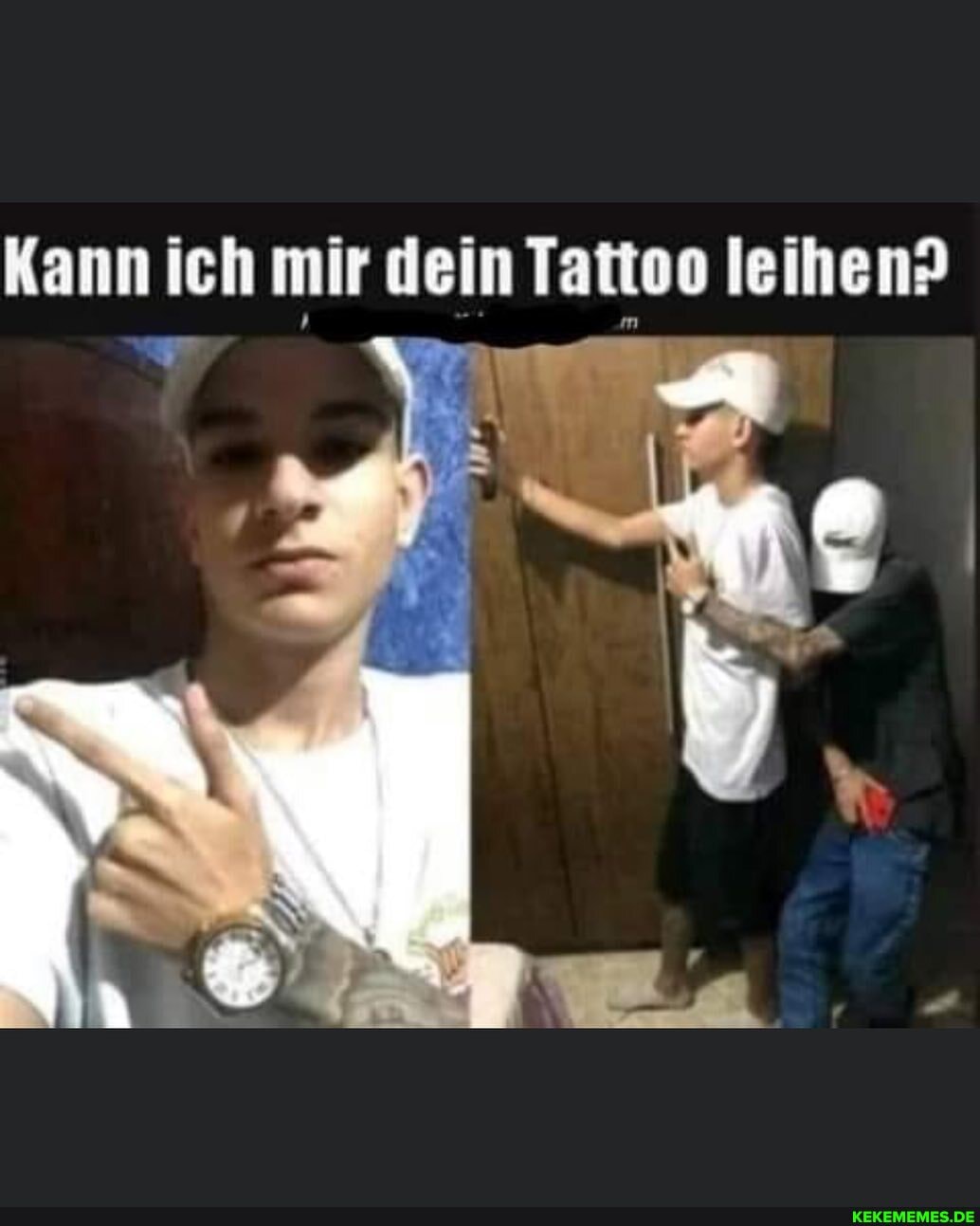 Kann ich mir dein Tattoo leihen?