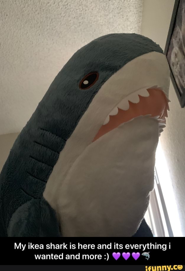 Ikea Released An Adorable Plush Shark And People Are Losing Their