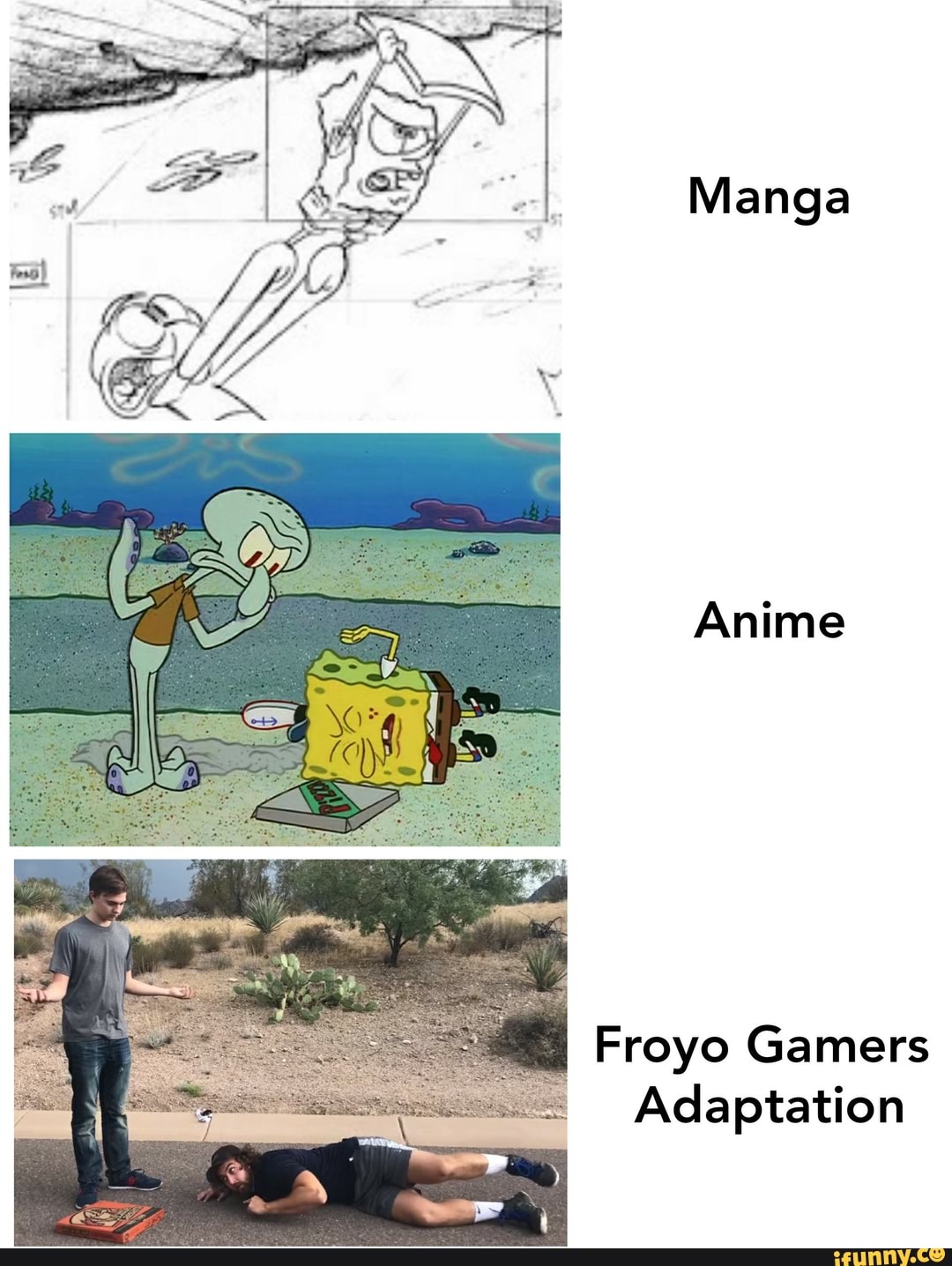 Manga
Anime
Froyo
Adaptation