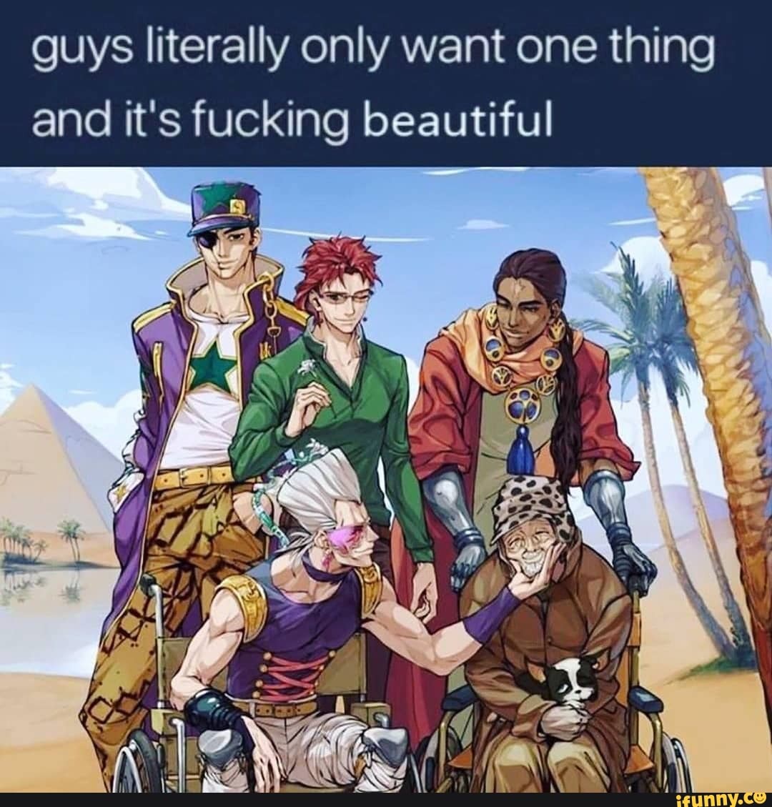 guys literally want one thing