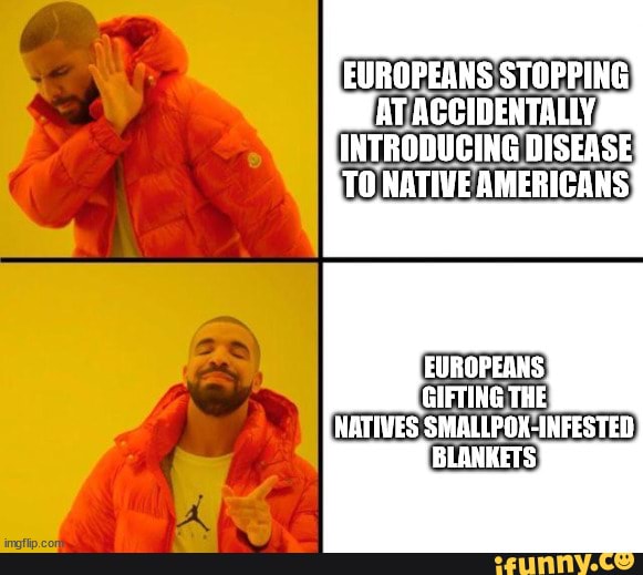 EUROPEANS STOPPING INTRODUCING DISEASE TO NATIVE AMERICANS EUROPEANS