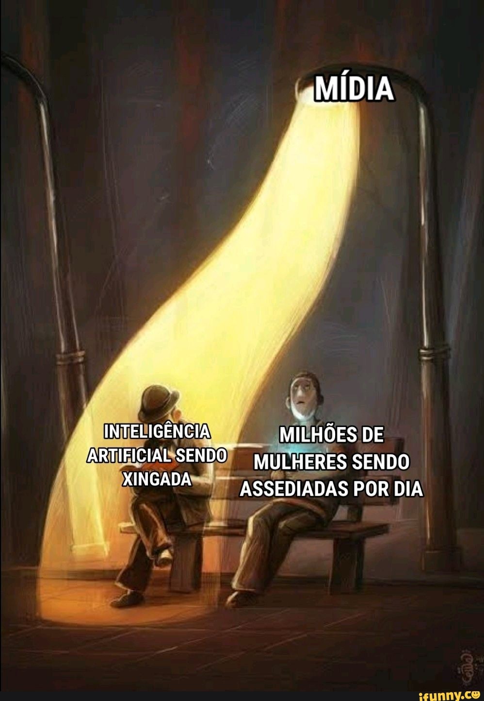 INTELIGÊNCIA MILHÕES DE ARTIFICIAL SENDO MyLHERES SENDO XINGADA ASSEDIADAS POR DIA