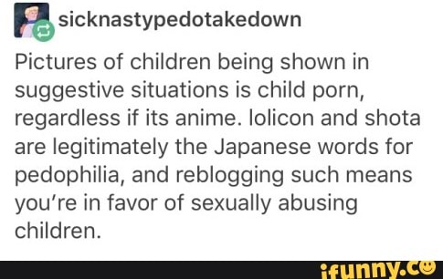 Anime Shota Porn - Gsicknastypedotakedown Pictures of children being shown in ...