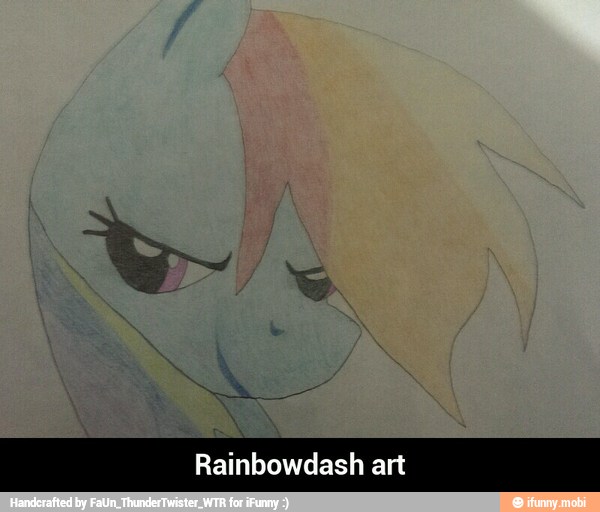 Rainbowdash art - Rainbowdash art