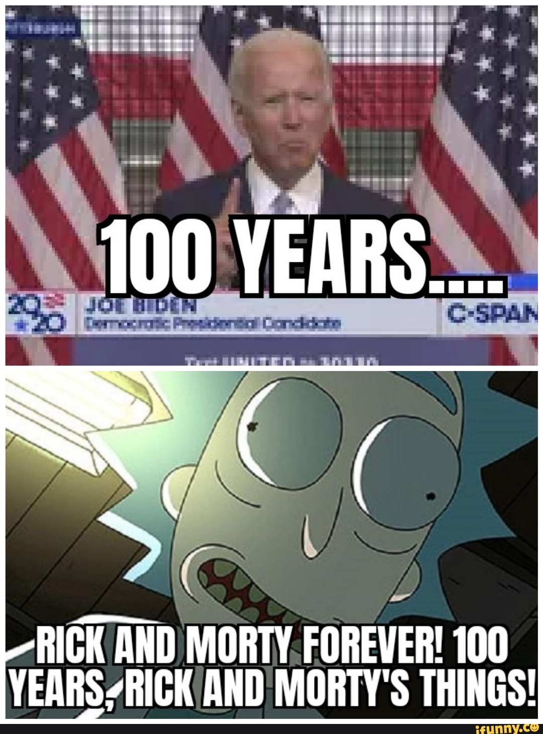 100 YEARS... -RICK AND MORTY FOREVER! 100 YEARSRICK AND MORTY'S THINGS ...