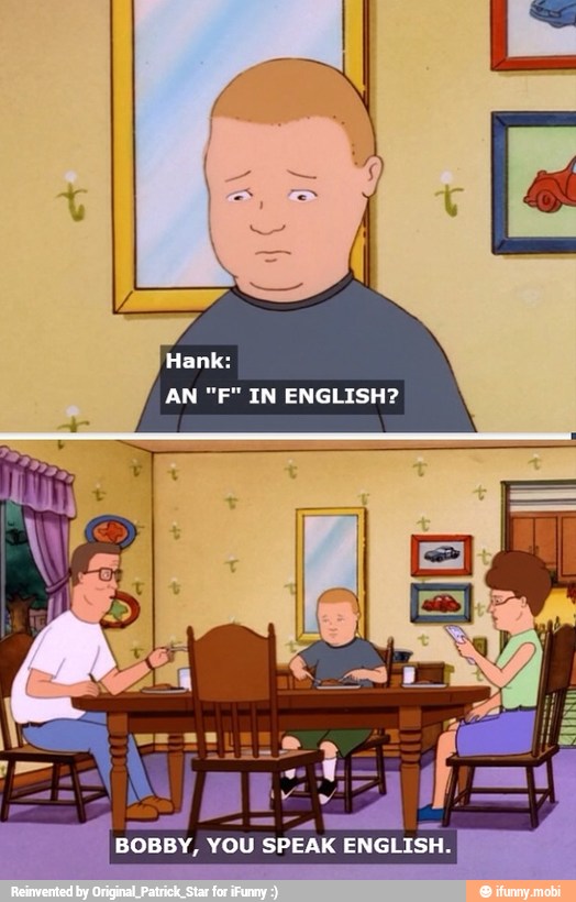 Hank Bobby You Speak English