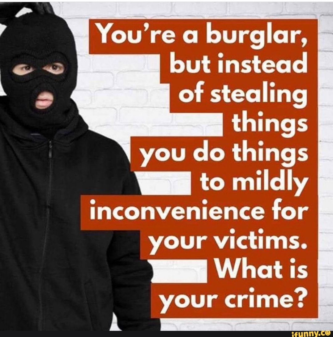 Allow of stealing. Burglar перевод. Mild inconvenience. To steal things.