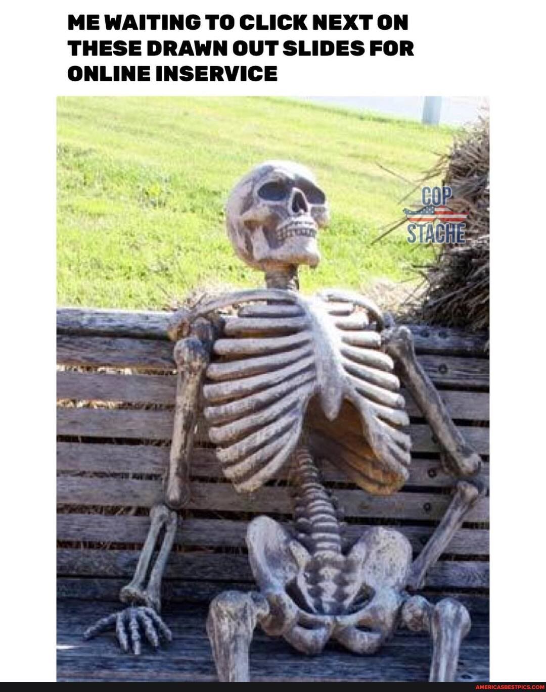 ME WAITING TO CLICK NEXT ON THESE DRAWN OUT SLIDES FOR ONLINE INSERVICE