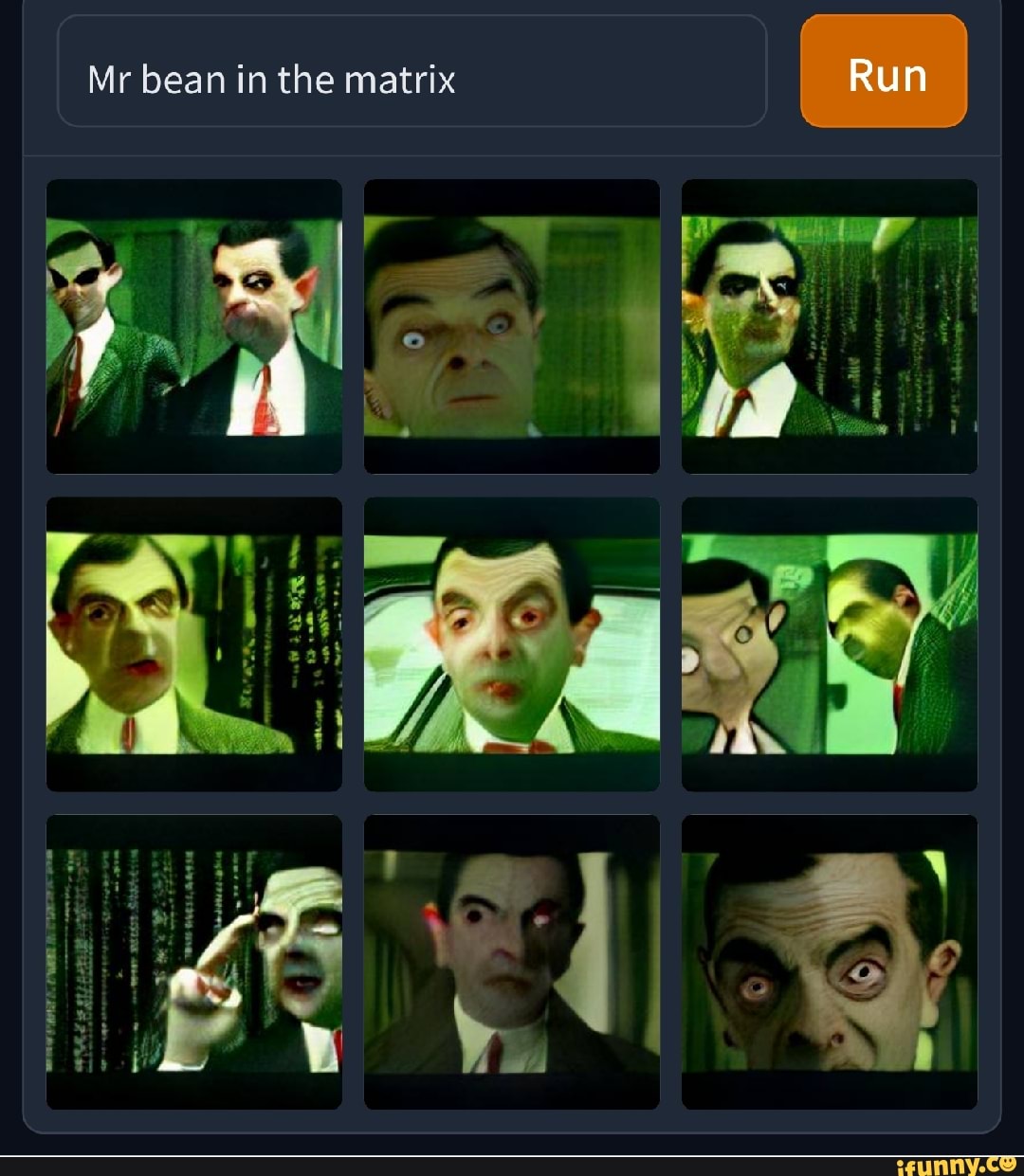 Run Mr Bean In The Matrix Ifunny