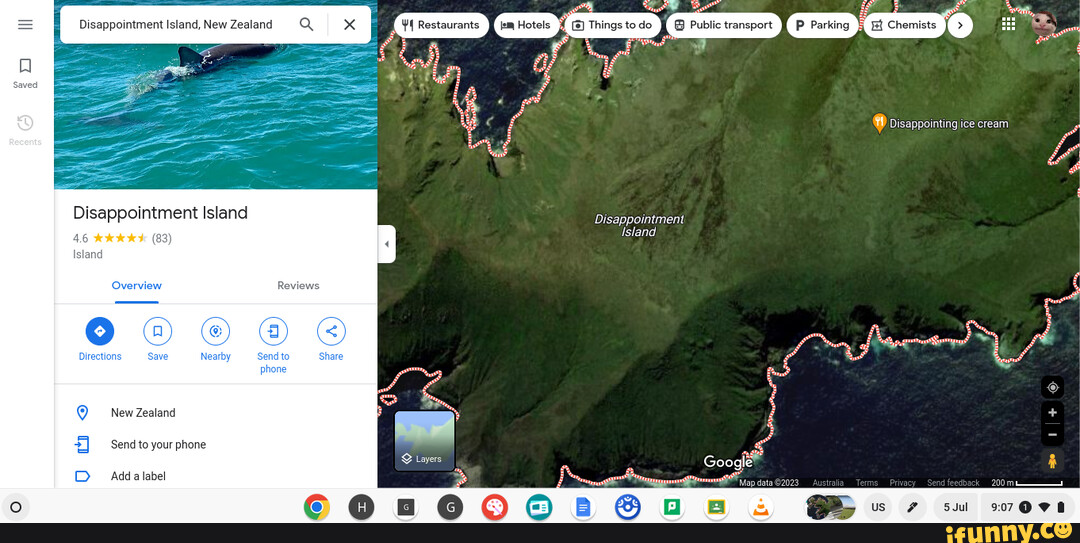 Disappoimint island Disappointment Disappointment Island