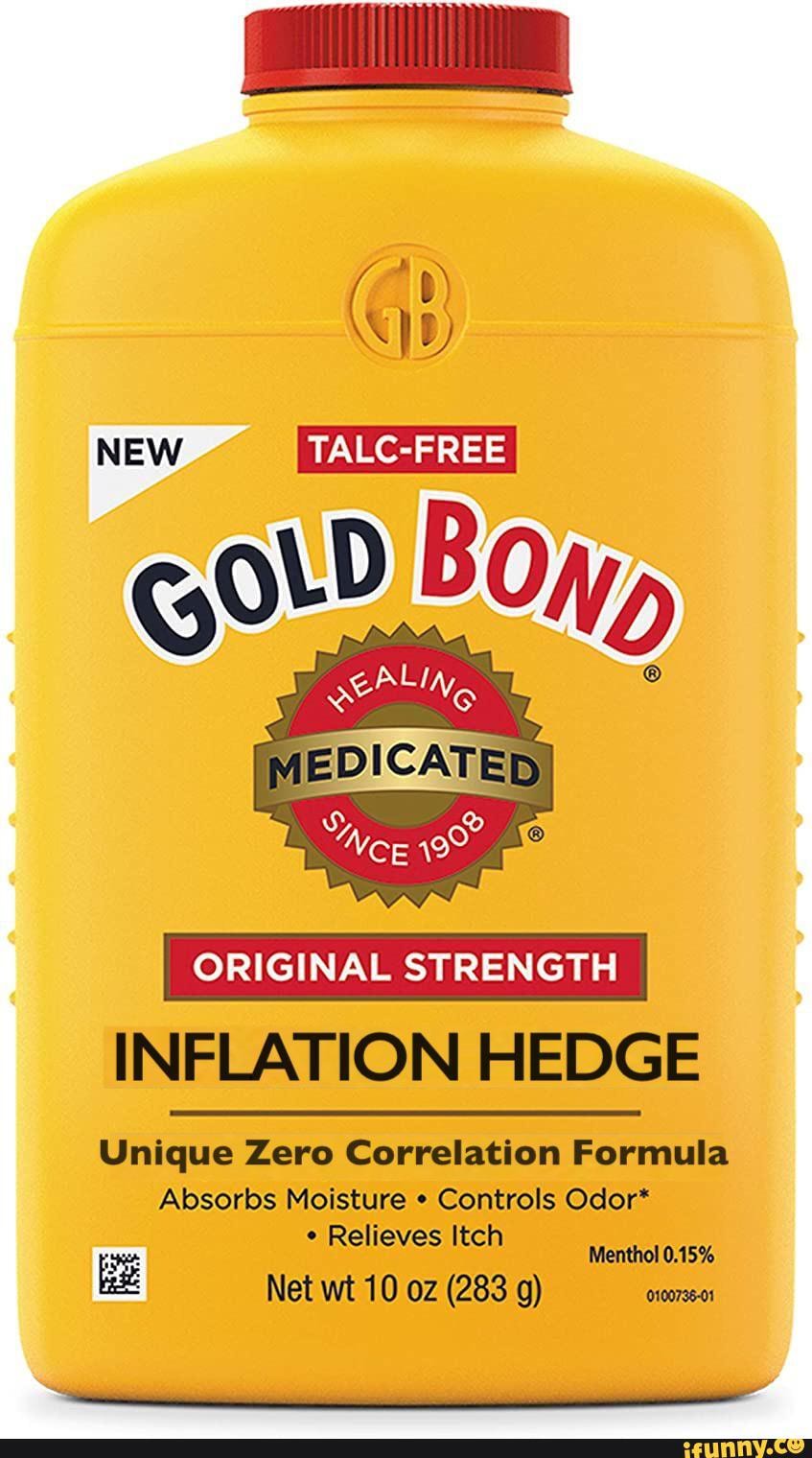 New Talc-free Original Strength Inflation Hedge Unique Zero Correlation 