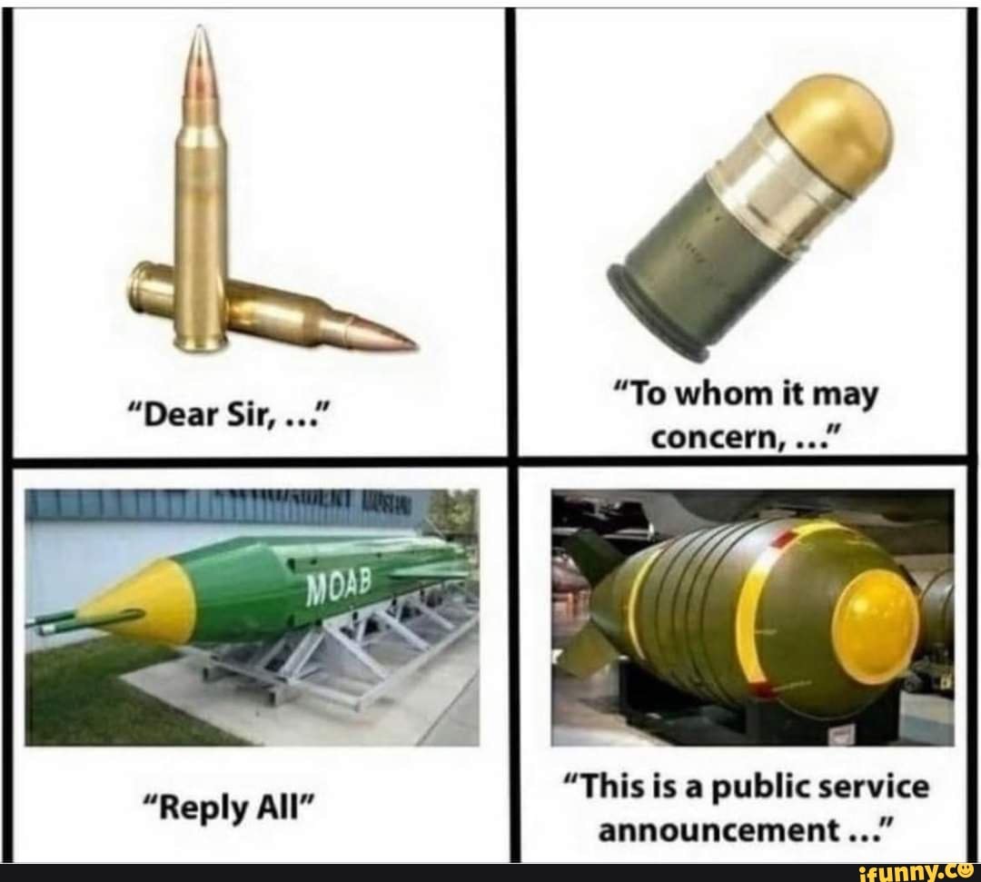  Dear Sir To Whom It May Concern This Is A Public Service