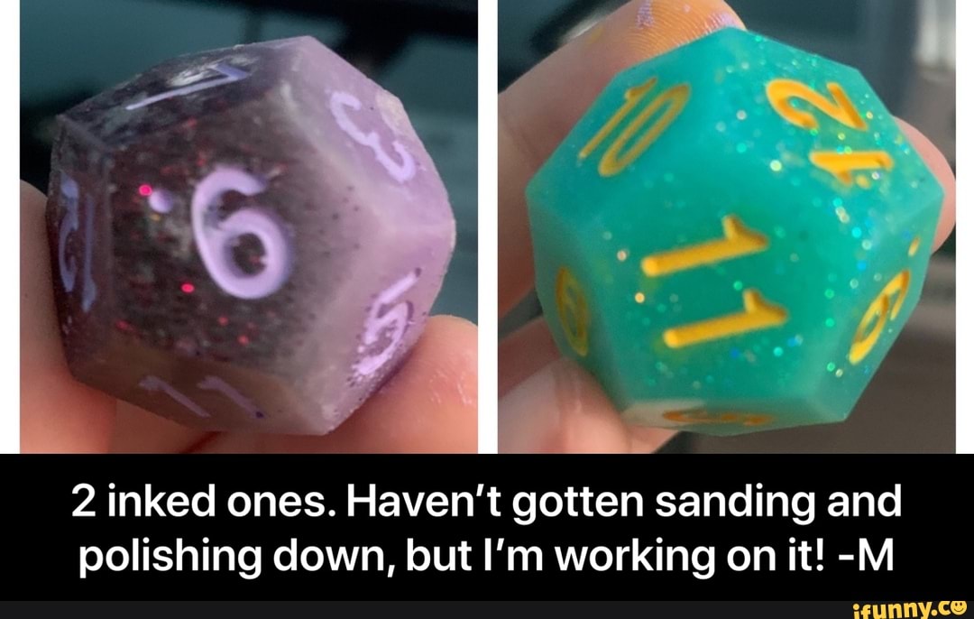 2 inked ones. Haven't gotten sanding and
polishing down, but I'm working on it! -M - 2 inked ones. Haven’t gotten sanding and polishing down, but I’m working on it! -M