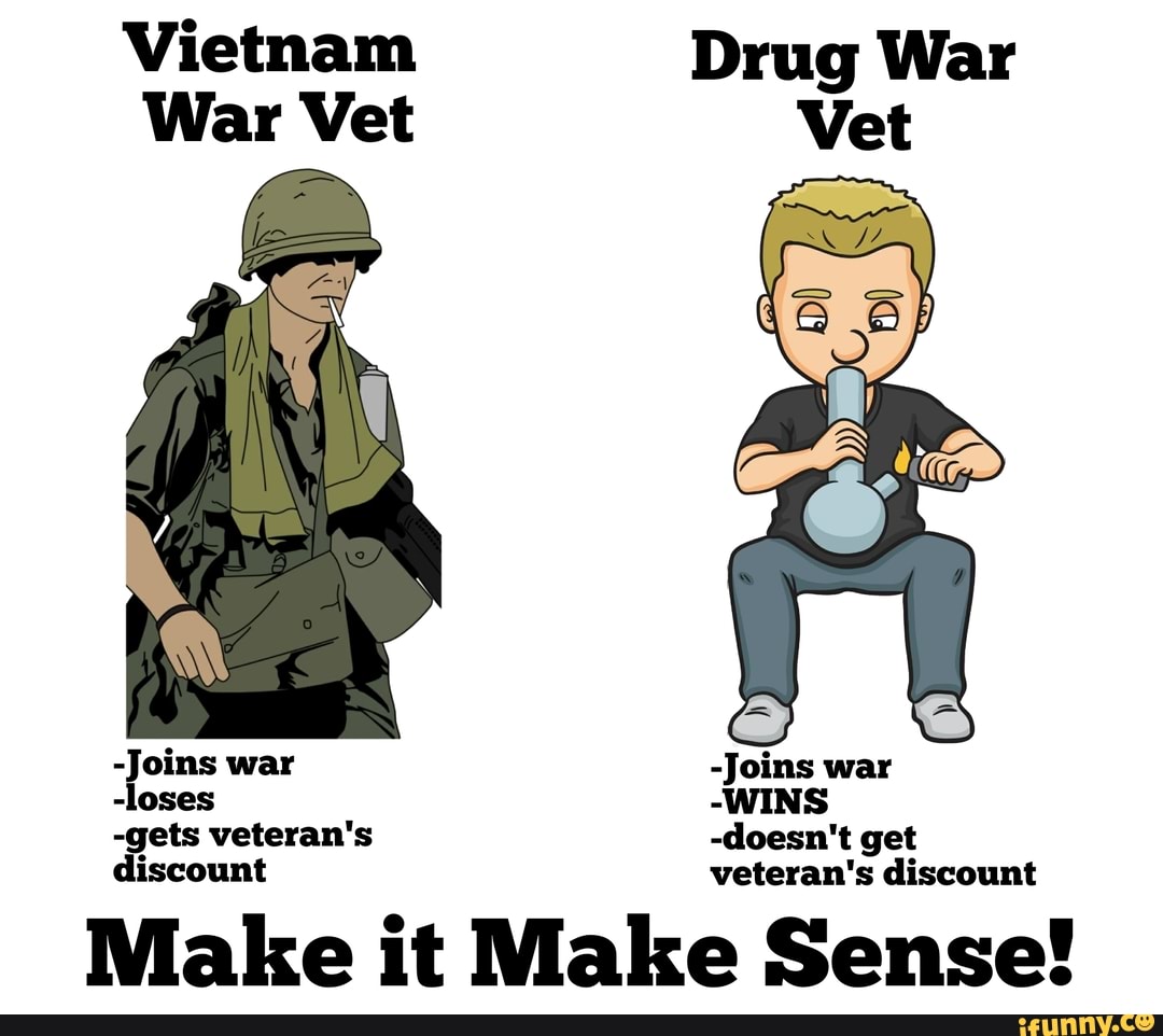 Vietnam War Vet Drug War Vet Joins war Joins war WINS oses WINS disc