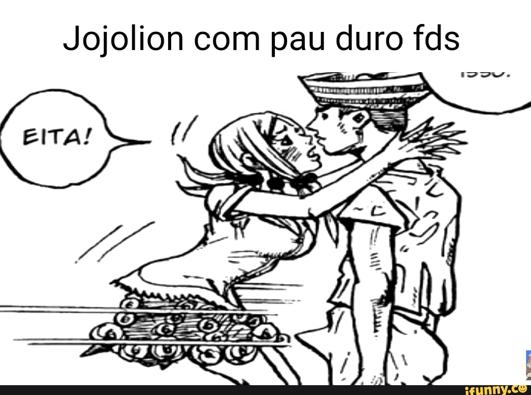 Jojolion com pau duro fds - iFunny