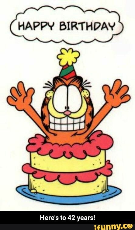HAPPY BIRTHDAY
Here's to 42 years! - Here's to 42 years!