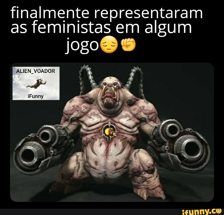 finalmente representaram as feministas em algum
jogo