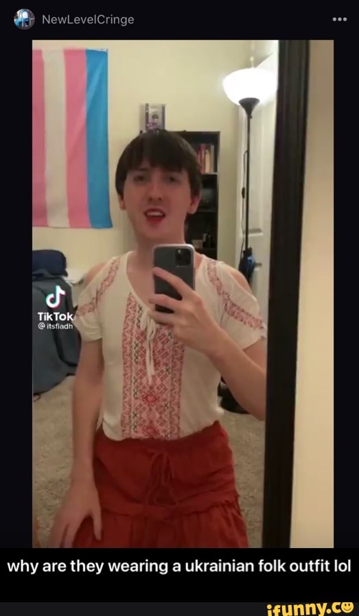 NewLevelcringe
TikTok
why are they wearing a ukrainian folk outfit lol - why are they wearing a ukrainian folk outfit lol