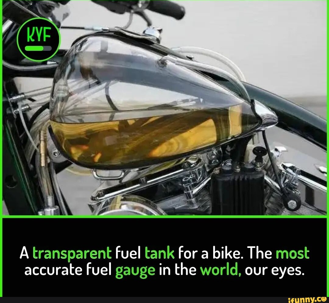 Will Someone Please Make More Transparent Fuel Tanks? - autoevolution