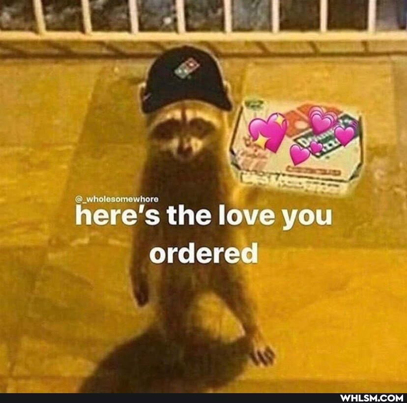 here's the love yo ordered