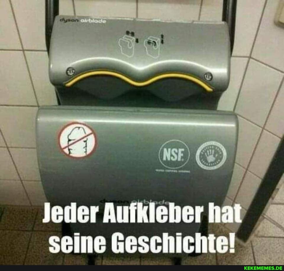 Jeder Aufkleber hat seine Geschichte!