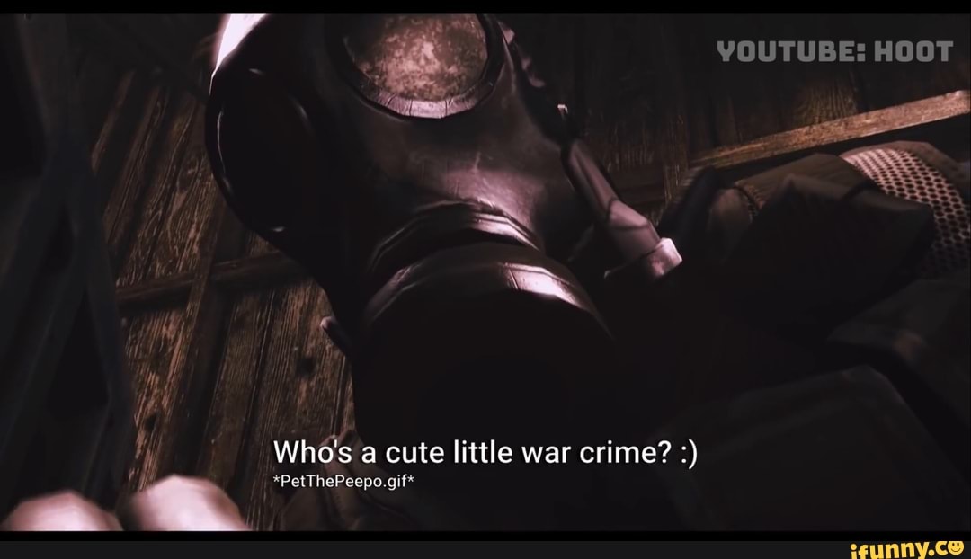 Who's ute little w ime? :
Whos a cute little war crime?
YOUTUBE HOOT