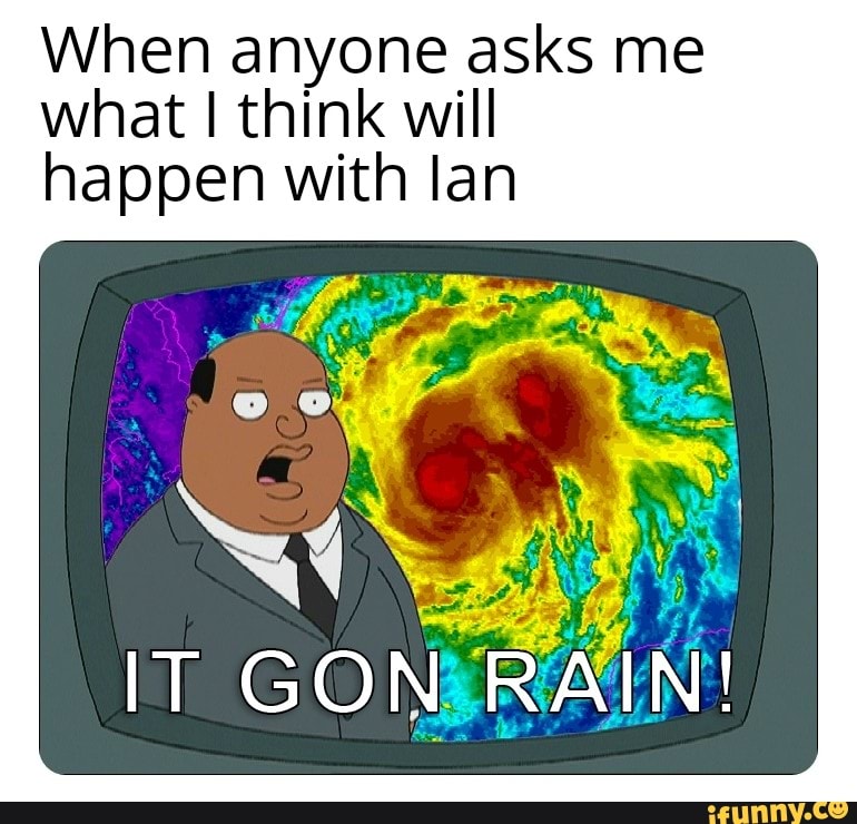 Ollie Family Guy Its Gonna Rain