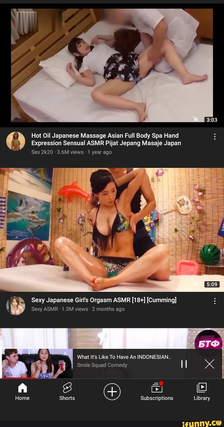 Sexy Japanese Body Massage