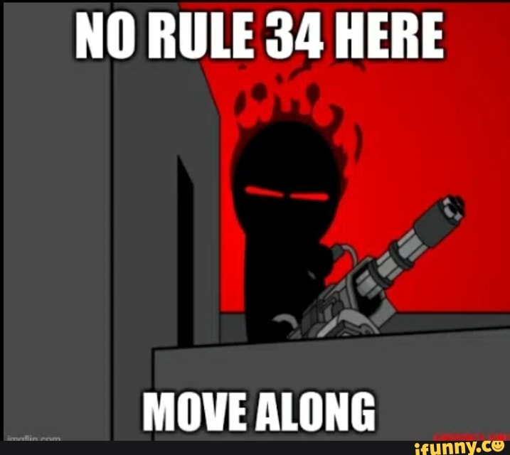 NO RULE 34 HERE MOVE ALONG - iFunny