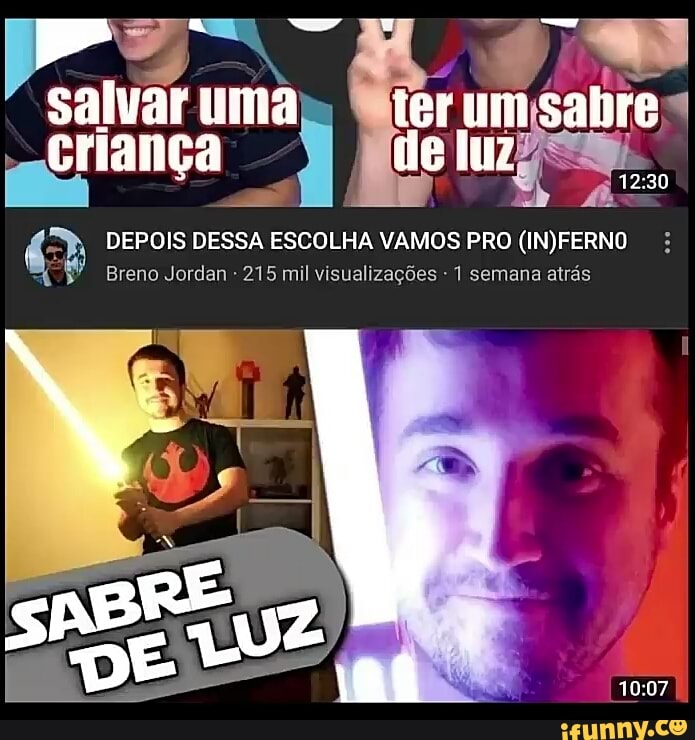 uma criança de luz
DEPOIS DESSA ESCOLHA VAMOS PRO (INJFERNO Breno Jordan 215 mil visualizações 1 semana atrás