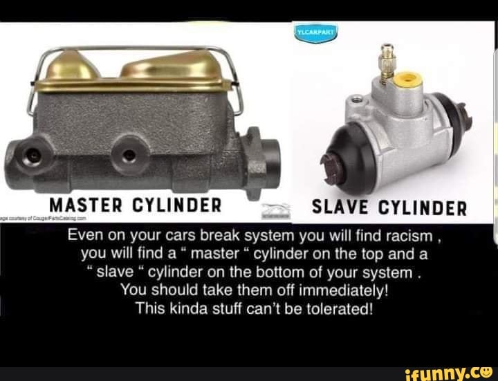 _MASTER CYLINDER SLAVE CYLINDER Even on your cars break system you will