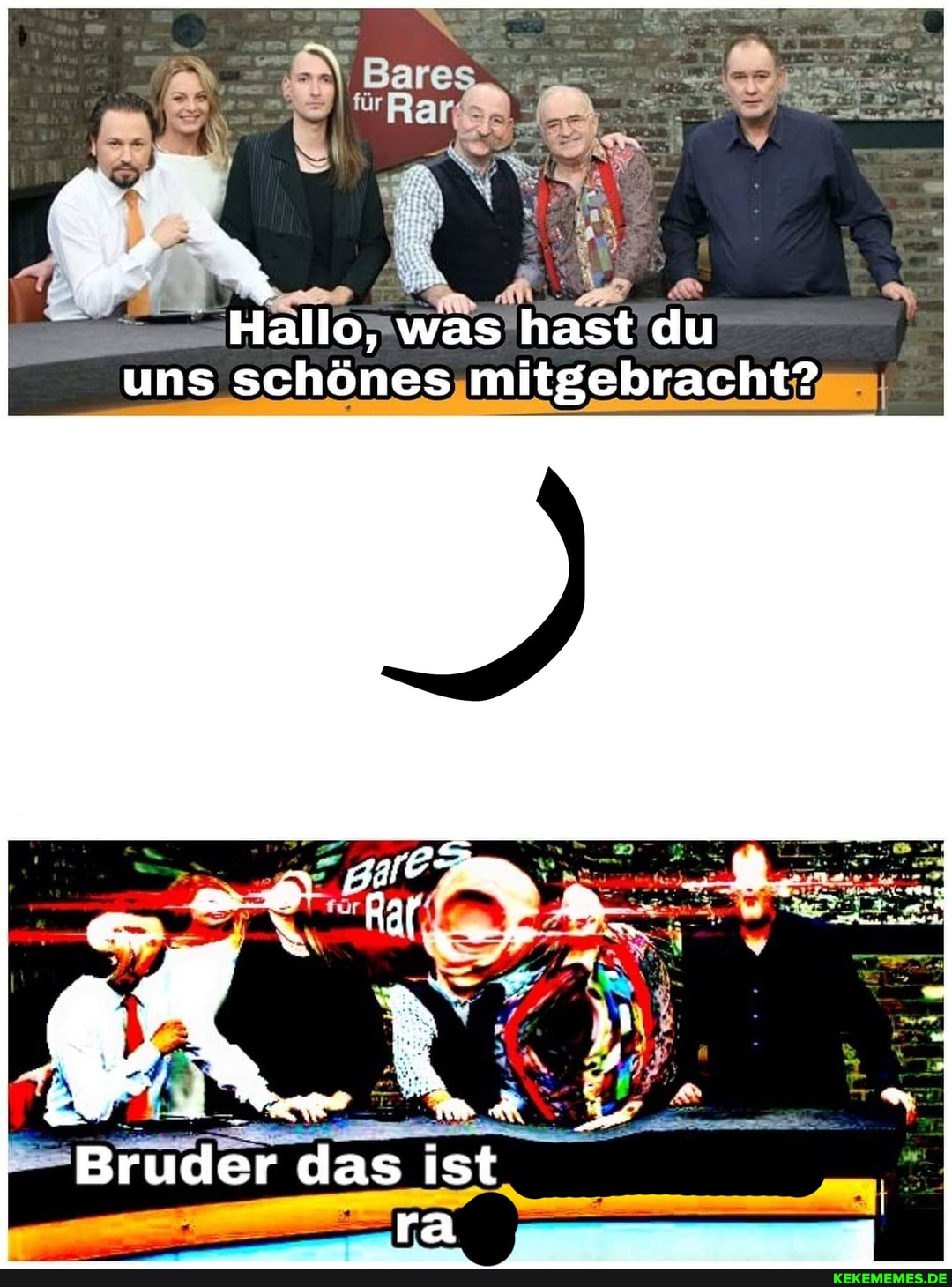 Hallo, was hast du uns schönes mitgebracht?
Bruder das ist ra 4