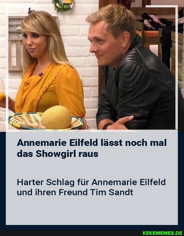 Annemarie Eilfeld lässt noch mal das Showgirl raus
Harter Schlag für Annemarie Eilfeld und ihren Freund Tim Sandt