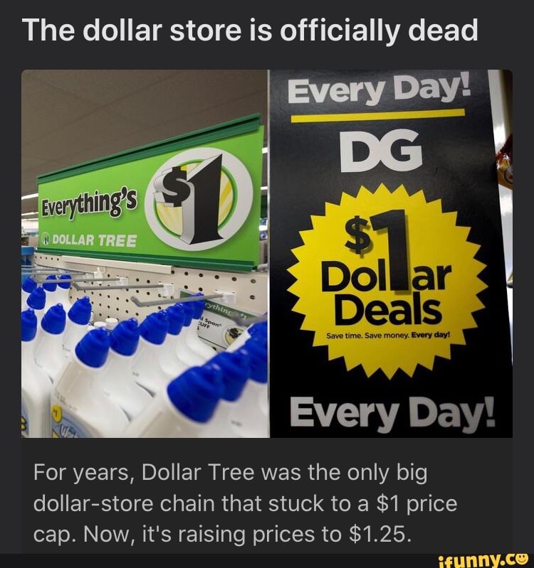 Dollar Tree Raising Prices Meme