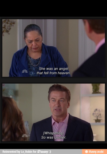 She was an ang!
that fell from heaver