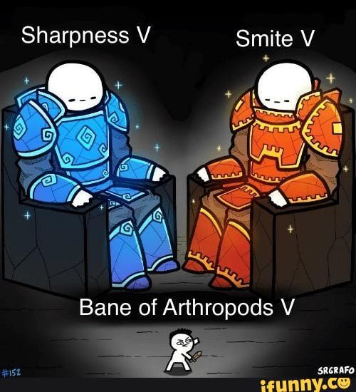 Sharpness V Smite V Es Bane Of Arthropods V