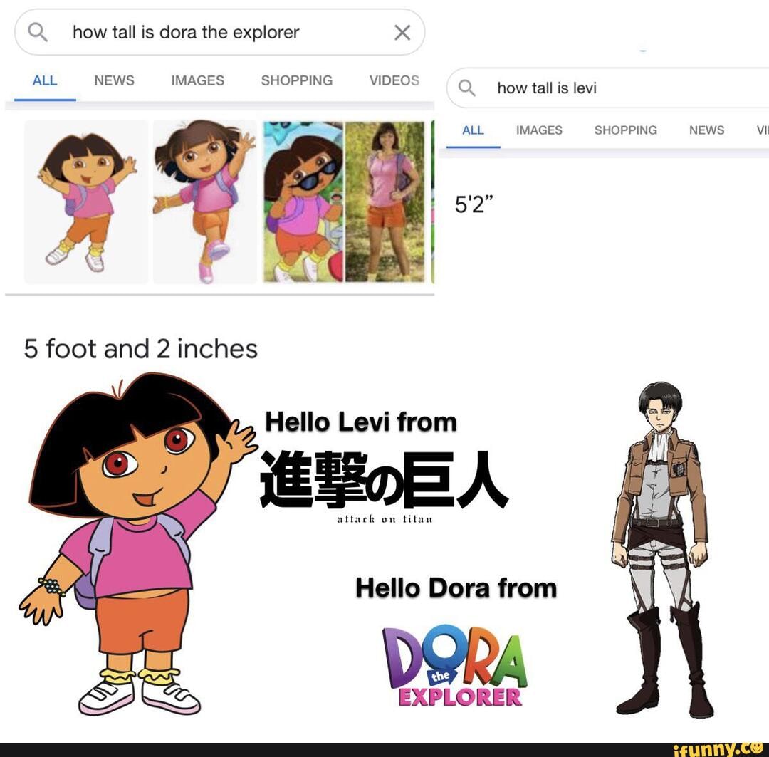 How tall is dora