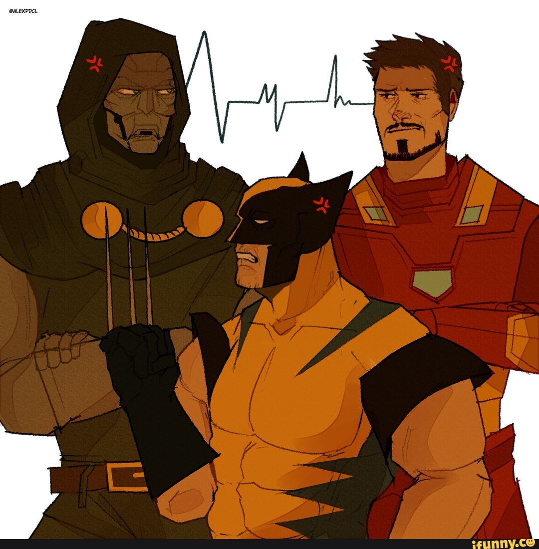drdoom, wolverine, ironman