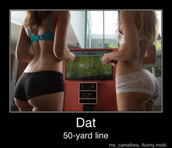 Dat
50-yard line