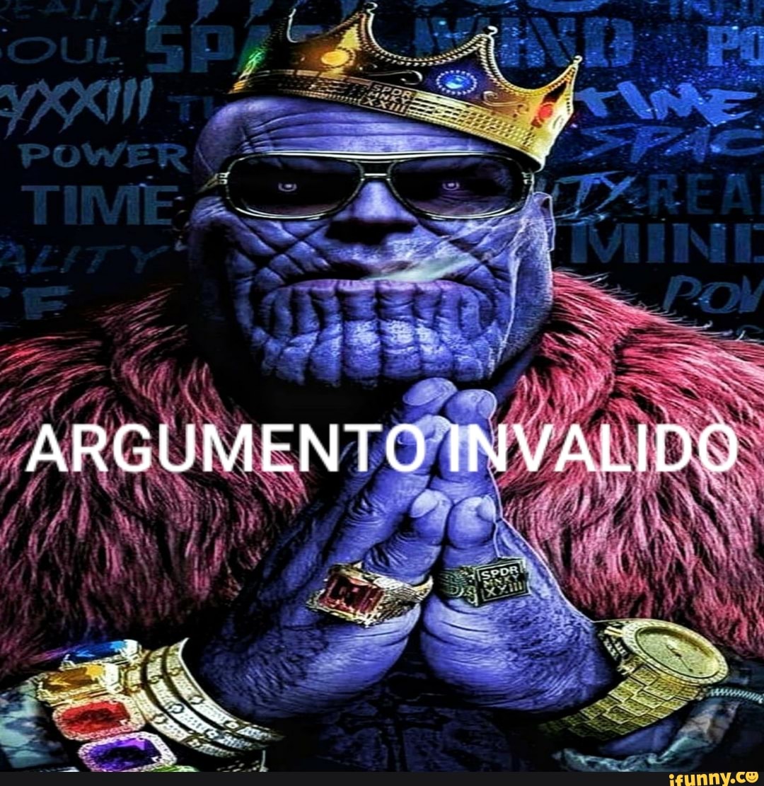 ARGUMENTO INVALIDO