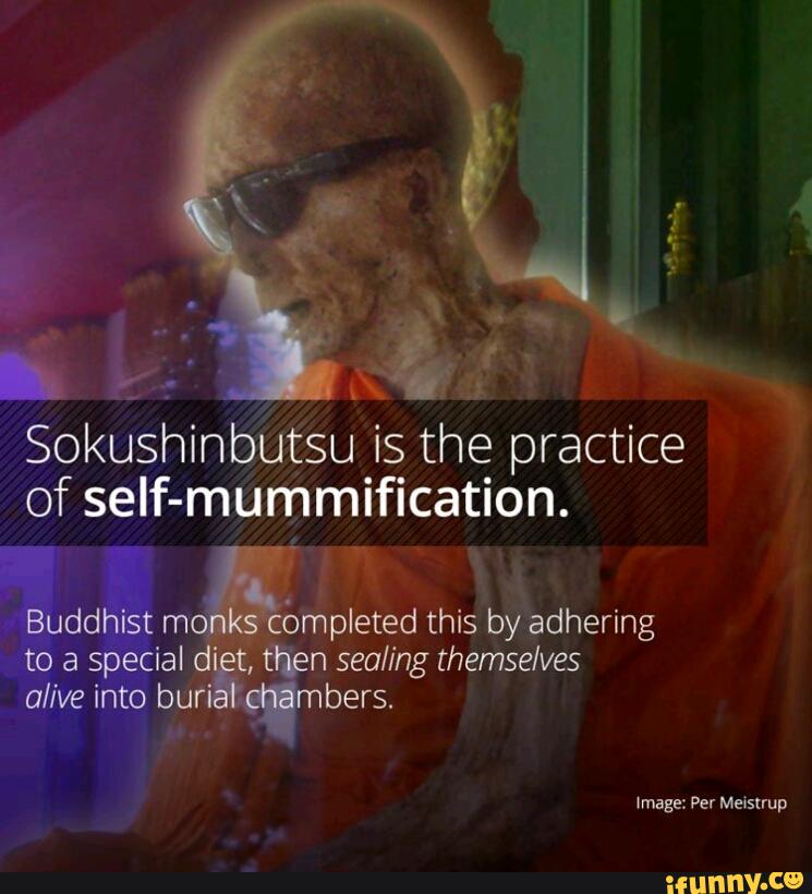 Sokushinbutsu Is The Practice Of Self Mummification Buddhist