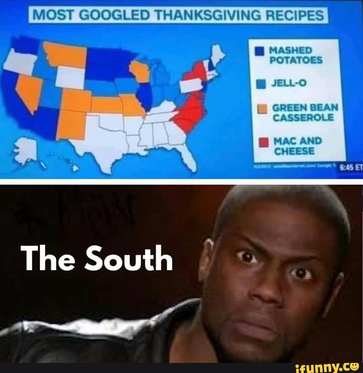 MOST GOOGLED THANKSGIVING RECIPES MASHED POTATOES JELLo GREEN BEAN CASSEROLE MAC AND CHEESE