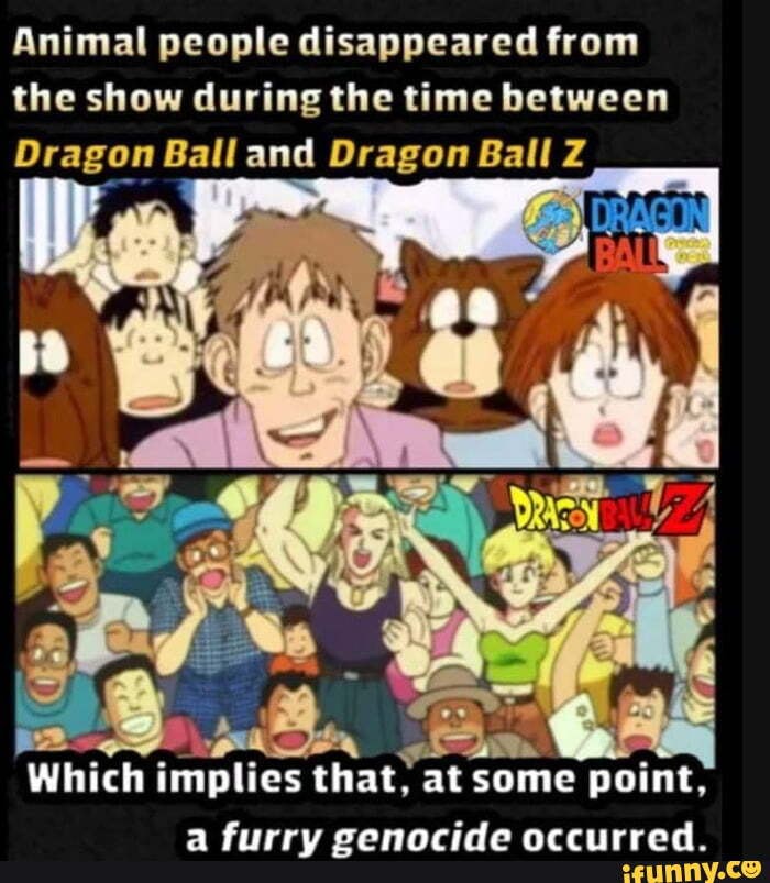 DBZ Animal People Disappeared From The Show During The Time Between 