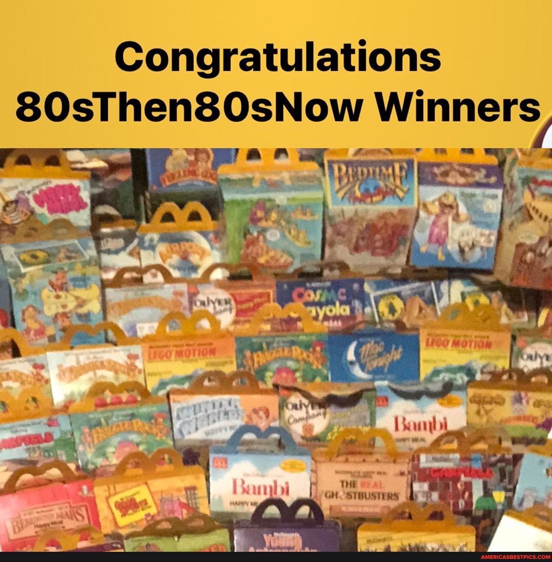 Congratulations
80sThen80sNow Winner
aa